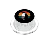 Vintage Penguin Retro Nature Graphic Mujer PopSockets PopGrip para MagSafe