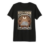 Vintage Pesto The Penguin Big Fluffy Boy Camiseta Premium