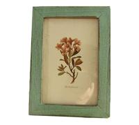 Vintage Photo Holder - Distressed Frame for Artistic Display | Farmhouse Inspired 3x5 Inch Wooden Craft with Classic Appeal & Wall Mount for Bedroom, Studio, Celebration and Hallway