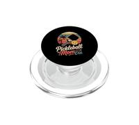 Vintage Pickleball Mamá Era Retro Sunset Court PopSockets PopGrip para MagSafe