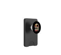 Vintage Pickleball Mamá Era Retro Sunset Court PopSockets PopWallet para MagSafe