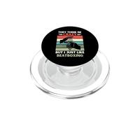 Vintage Piensan Que Estoy Loco Pero Me Gusta Amante del Beatboxing PopSockets PopGrip para MagSafe