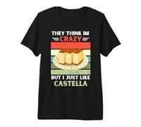 Vintage Piensan Que Estoy Loco Pero Me Gusta Castella Lover Camiseta Premium