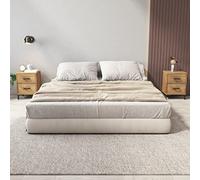 Vintage Pine Wood Nightstand Set of 2 with 2 Drawers, Solid Pine Bedside Table 36x30x45 cm, Rustic Bedroom Furniture with Metal Legs for Storage and Decor