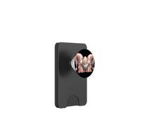 Vintage Pink GNOME Couple Decorative Easter Egg For Spring PopSockets PopWallet para MagSafe