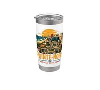 Vintage Pointe-Noire Congo - Recuerdo de viaje Vaso térmico de acero inoxidable de doble pared