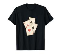 Vintage Poker Mano de Cuatro ases Camiseta