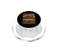 Vintage Pompeya Diversión Run Antigua Roma Volcán Erupción Humor PopSockets PopGrip para MagSafe