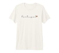 Vintage Portugal Vacaciones Amante Camiseta Premium