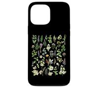 Vintage Pressed Flowers Blooming Floral Boho Wildflowers Carcasa para iPhone 13 Pro MAX