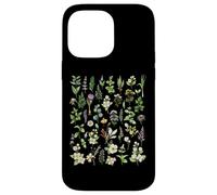 Vintage Pressed Flowers Blooming Floral Boho Wildflowers Carcasa para iPhone 14 Pro MAX