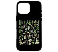 Vintage Pressed Flowers Blooming Floral Boho Wildflowers Carcasa para iPhone 16 Pro MAX