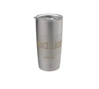 Vintage Prince Albert Canadá Vaso térmico de acero inoxidable de doble pared
