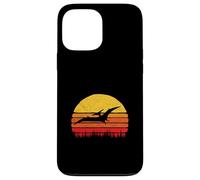Vintage Pterodactyl Dinosaur Retro Sun Carcasa para iPhone 13 Pro MAX