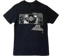 Vintage Public Enemy Fear of A Planet Shirt 90s Rap tee Hiphop Rare Black S