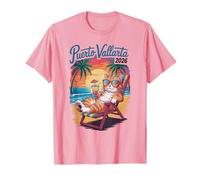 Vintage Puerto Vallarta Cat 2026 BFF Vacay Travel Vacay Camiseta