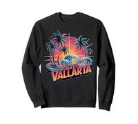 Vintage Puerto Vallarta Trip Holiday Vacay Familia Chicas Sudadera