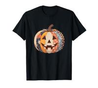 Vintage Pumpkin Fall Halloween Retro Harvest Aesthetic Camiseta