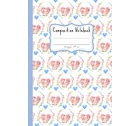 Vintage Rabbit3 composition notebook: Ideal paperback for adults, teens and kids - Blank notebook hand letter 6x9 inc.,100 page