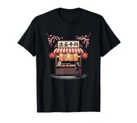 Vintage Ramen Cat Anime Retro Japanese Noodles Kawaii Camiseta