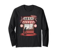 Vintage Ramen Cat Anime Retro Japanese Noodles Kawaii Graphi Manga Larga