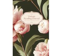 Vintage Reading Journal - Book Tracker & Log for Avid Readers: Track and Review 100 Books | Includes Author, Title, Format, Dates, Ratings, Recommendations & Personal Notes | Gift for Book Lovers