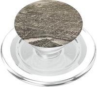 Vintage Reading PA Mapa (1898) PopSockets PopGrip para MagSafe