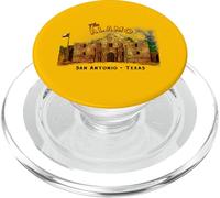 Vintage Recuerda Alamo Souvenir Historia San Antonio Texas PopSockets PopGrip para MagSafe