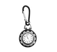 Vintage Reloj de bolsillo, cuarzo Relojes de bolsi Reloj de bolsillo for escalada, reloj con manecillas luminosas for hombre, mochila con mosquetón resistente al agua for reloj for trabajo, estudio, e