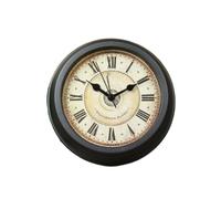 Vintage Reloj Despertador Silencioso de Escritorio Café para Hogar