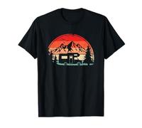 Vintage Retro Campervan Autocaravana Camper Caravan Camping Camiseta