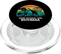 Vintage Retro Chobe National Park, Botswana Africa Safari Gi PopSockets PopGrip para MagSafe