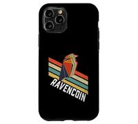 Vintage Retro Color Stripes Ravencoin Logo RVN Carcasa para iPhone 11 Pro