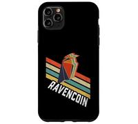 Vintage Retro Color Stripes Ravencoin Logo RVN Carcasa para iPhone 11 Pro MAX