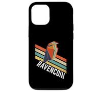 Vintage Retro Color Stripes Ravencoin Logo RVN Carcasa para iPhone 12/12 Pro