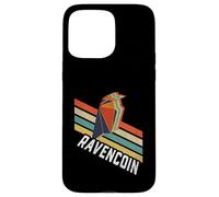 Vintage Retro Color Stripes Ravencoin Logo RVN Carcasa para iPhone 15 Pro MAX