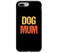 Vintage Retro Colores Texto Perro Mamá Carcasa para iPhone 7 Plus/8 Plus