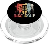 Vintage Retro Disc Golf Frisbee Frolf Flying Disc Sport PopSockets PopGrip para MagSafe