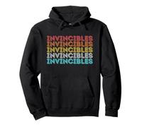 Vintage Retro Invencibles Sudadera con Capucha