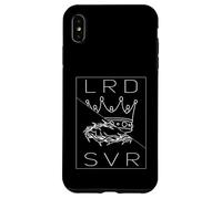 Vintage Retro Jesus Christian Lord & Savior Graphic Carcasa para iPhone XS MAX