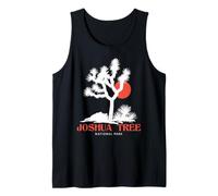 Vintage Retro National Park Outdoor Camping Joshua Tree Camiseta sin Mangas