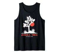 Vintage Retro National Park Outdoor Camping Joshua Tree Camiseta sin Mangas