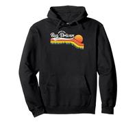 Vintage Retro School Bus Driver World'S Best Bus Driver Ever Sudadera con Capucha