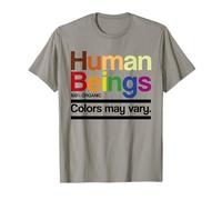 Vintage Retro Ser Humano 100% Colores Orgánicos Pueden Variar LGBT Camiseta