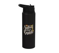 Vintage Retro Wildlife Guía turística Safari Guía turística Memes Stainless Steel Insulated Water Bottle