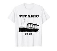 Vintage RMS Titanic Crucero Camiseta