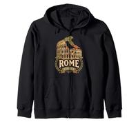 Vintage Roma Italia Coliseo Antiguo Romano Monumento 2 Sudadera con Capucha