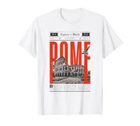 Vintage Roma Travel Poster, Vacaciones en Roma, Vacaciones en Roma Camiseta