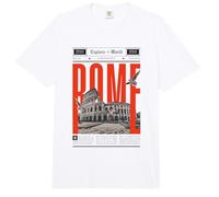 Vintage Roma Travel Poster, Vacaciones en Roma, Vacaciones en Roma Comfort Colors Adult Heavyweight T-Shirt