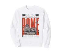 Vintage Roma Travel Poster, Vacaciones en Roma, Vacaciones en Roma Sudadera
